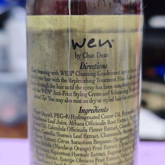 Wen ✦ Sweet Almond Mint Fig Hair Ritual ✦ 4-Piece Vegan Set for Deep Nourishment - Picture 6 of 16